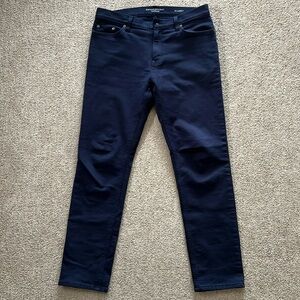 Banana Republic Blue Traveler slim fit pants 31x30